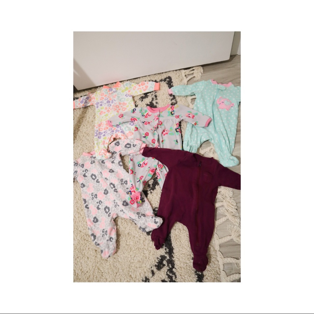 five sleepers | all newborn
